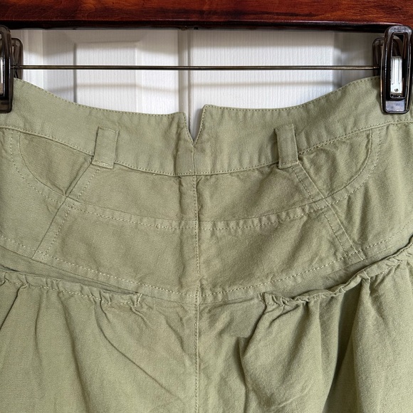 NWOT Free People Sweet Talk Chinos- Dried Aloe- size 10 - Picture 9 of 10
